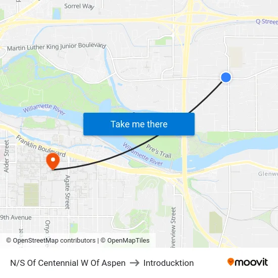 N/S Of Centennial W Of Aspen to Introducktion map
