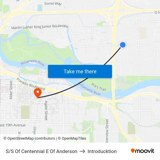 S/S Of Centennial E Of Anderson to Introducktion map