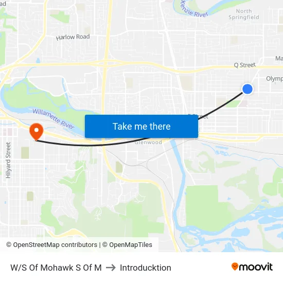 W/S Of Mohawk S Of M to Introducktion map
