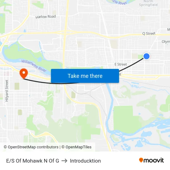 E/S Of Mohawk N Of G to Introducktion map