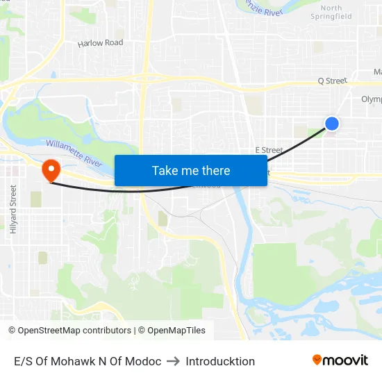 E/S Of Mohawk N Of Modoc to Introducktion map