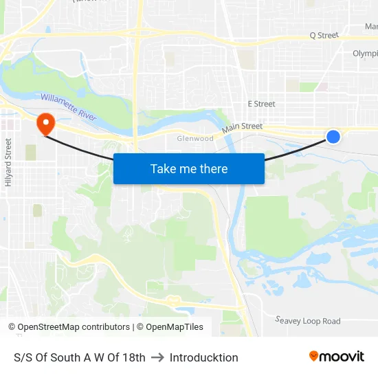 S/S Of South A W Of 18th to Introducktion map