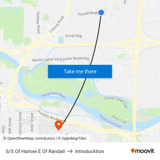 S/S Of Harlow E Of Randall to Introducktion map