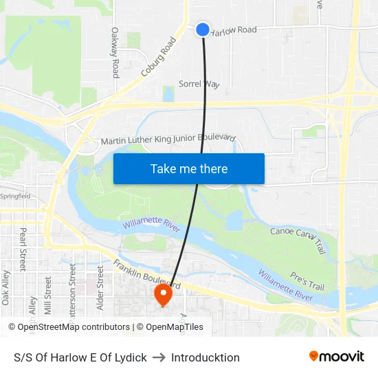 S/S Of Harlow E Of Lydick to Introducktion map