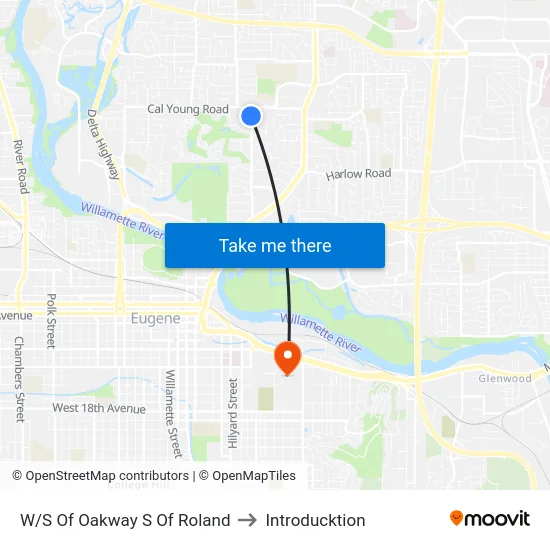 W/S Of Oakway S Of Roland to Introducktion map