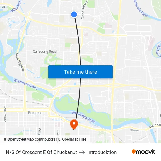 N/S Of Crescent E Of Chuckanut to Introducktion map