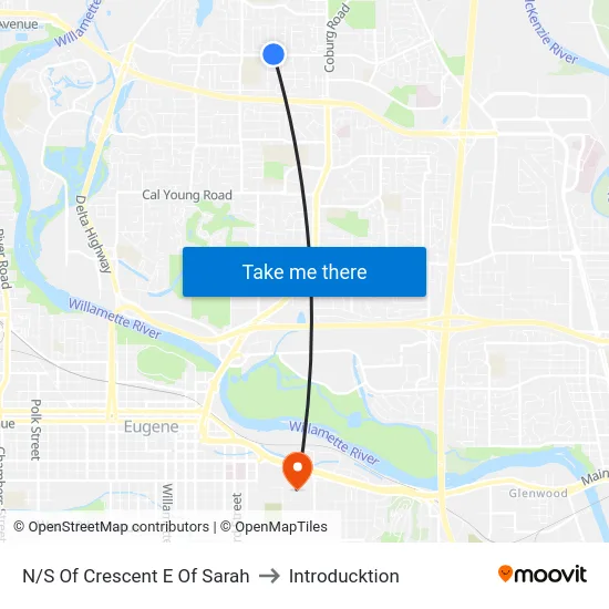 N/S Of Crescent E Of Sarah to Introducktion map