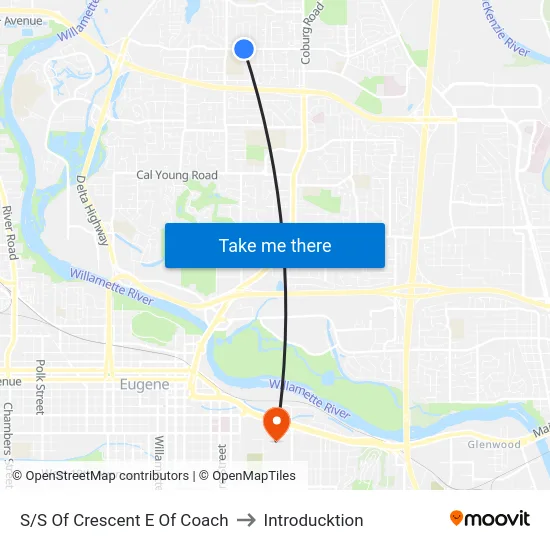 S/S Of Crescent E Of Coach to Introducktion map