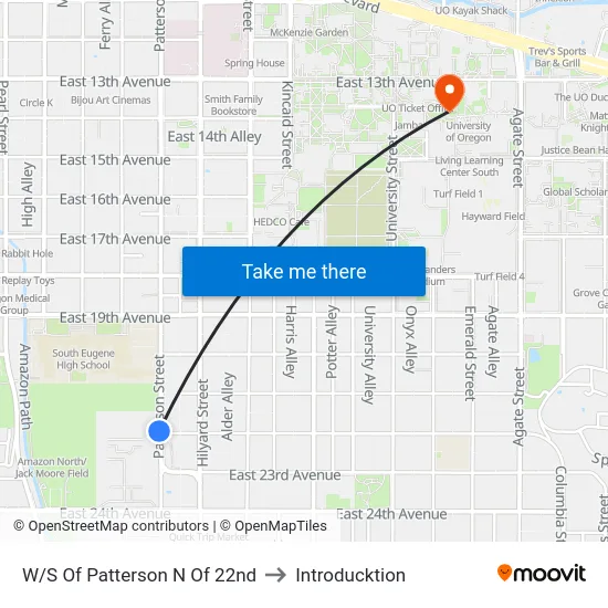 W/S Of Patterson N Of 22nd to Introducktion map