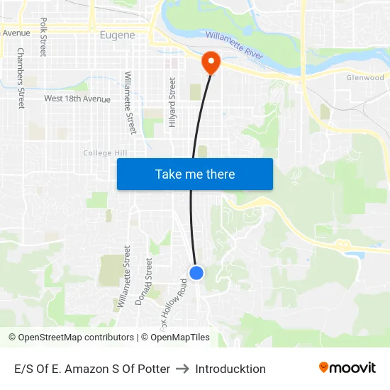 E/S Of E. Amazon S Of Potter to Introducktion map