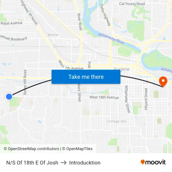 N/S Of 18th E Of Josh to Introducktion map