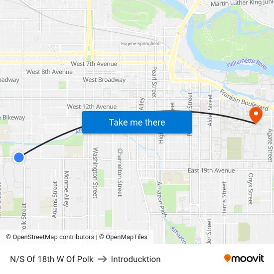 N/S Of 18th W Of Polk to Introducktion map