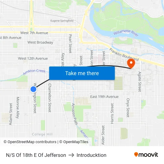 N/S Of 18th E Of Jefferson to Introducktion map