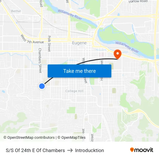 S/S Of 24th E Of Chambers to Introducktion map