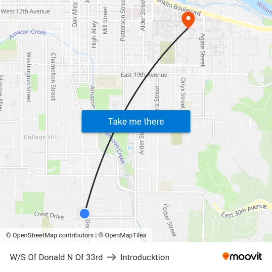 W/S Of Donald N Of 33rd to Introducktion map