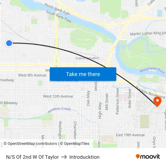 N/S Of 2nd W Of Taylor to Introducktion map