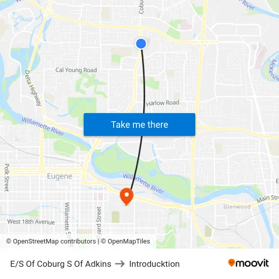 E/S Of Coburg S Of Adkins to Introducktion map