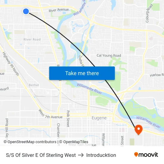 S/S Of Silver E Of Sterling West to Introducktion map