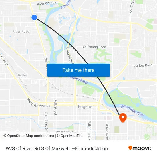 W/S Of River Rd S Of Maxwell to Introducktion map