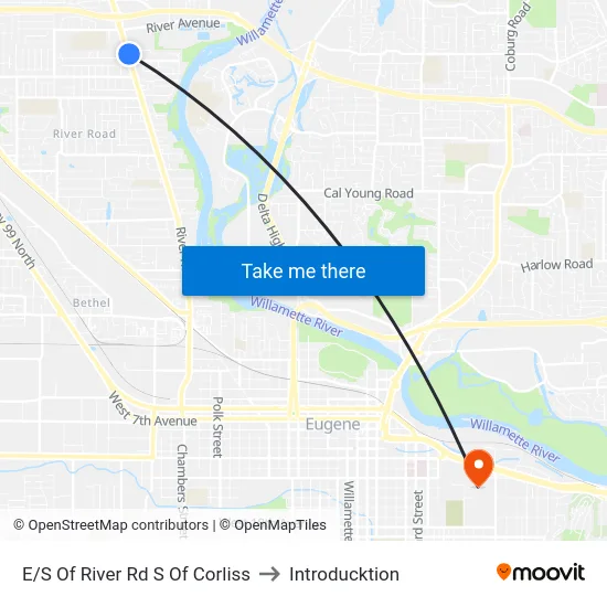 E/S Of River Rd S Of Corliss to Introducktion map