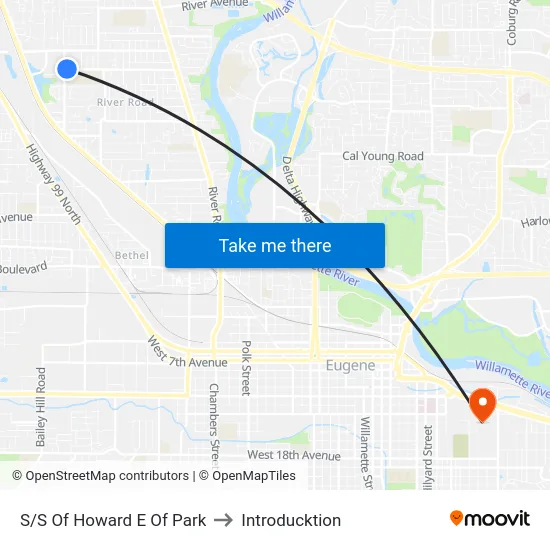 S/S Of Howard E Of Park to Introducktion map