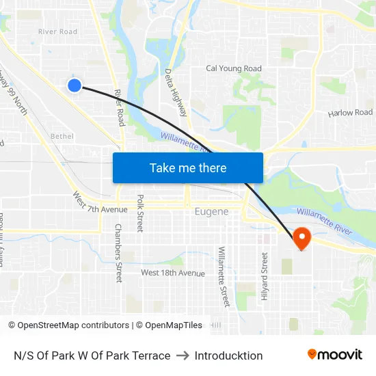 N/S Of Park W Of Park Terrace to Introducktion map