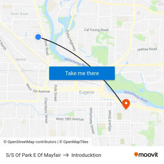 S/S Of Park E Of Mayfair to Introducktion map