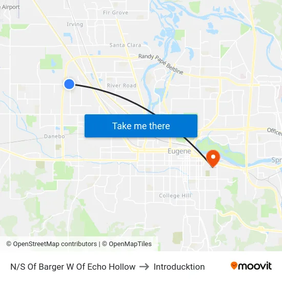 N/S Of Barger W Of Echo Hollow to Introducktion map