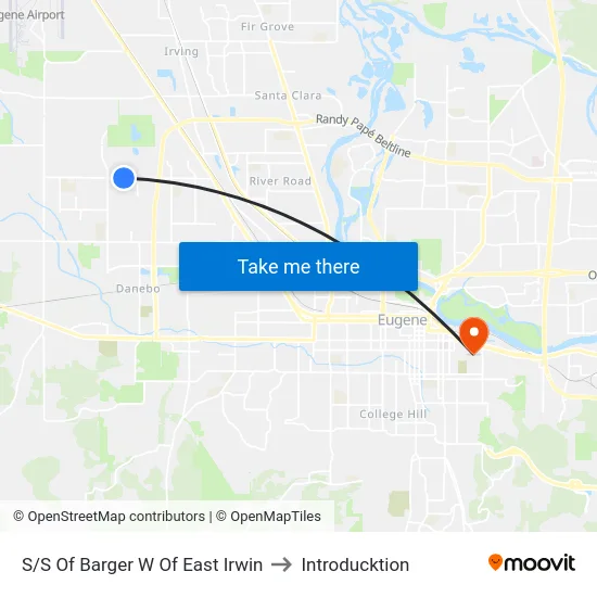 S/S Of Barger W Of East Irwin to Introducktion map