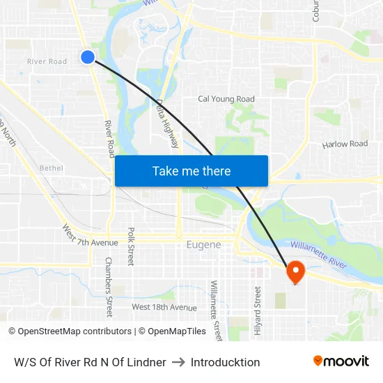 W/S Of River Rd N Of Lindner to Introducktion map