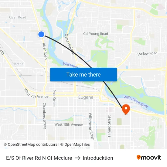 E/S Of River Rd N Of Mcclure to Introducktion map