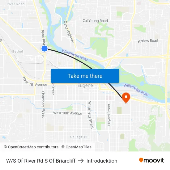 W/S Of River Rd S Of Briarcliff to Introducktion map
