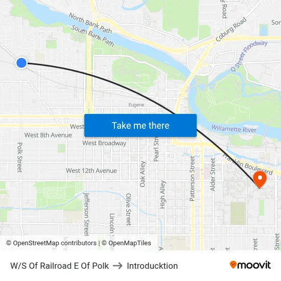 W/S Of Railroad E Of Polk to Introducktion map