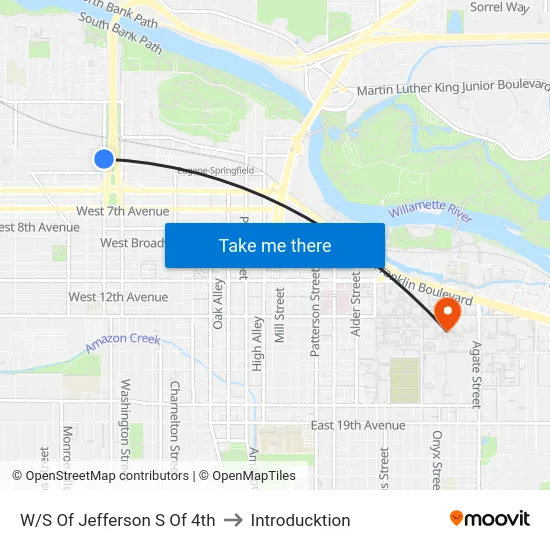 W/S Of Jefferson S Of 4th to Introducktion map