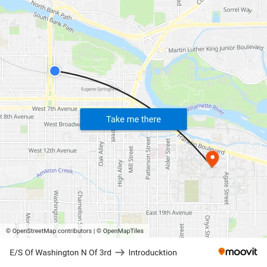 E/S Of Washington N Of 3rd to Introducktion map