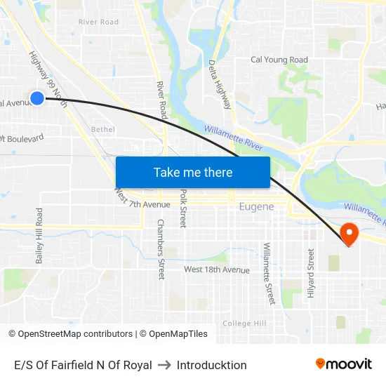 E/S Of Fairfield N Of Royal to Introducktion map