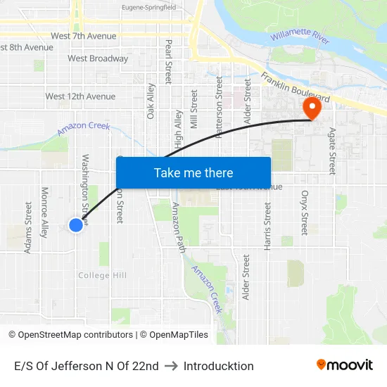 E/S Of Jefferson N Of 22nd to Introducktion map