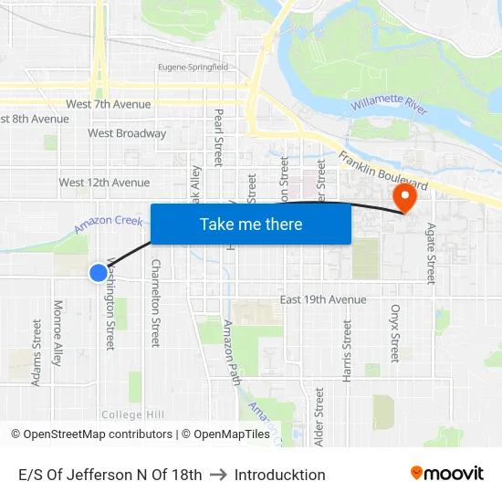 E/S Of Jefferson N Of 18th to Introducktion map