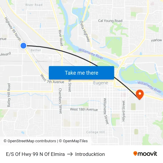 E/S Of Hwy 99 N Of Elmira to Introducktion map