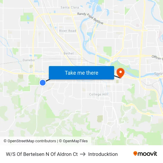 W/S Of Bertelsen N Of Aldron Ct to Introducktion map