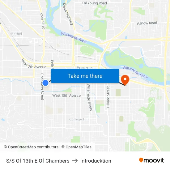 S/S Of 13th E Of Chambers to Introducktion map