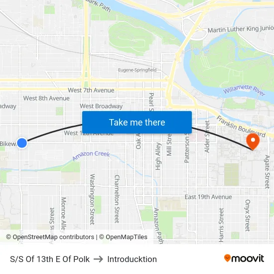 S/S Of 13th E Of Polk to Introducktion map