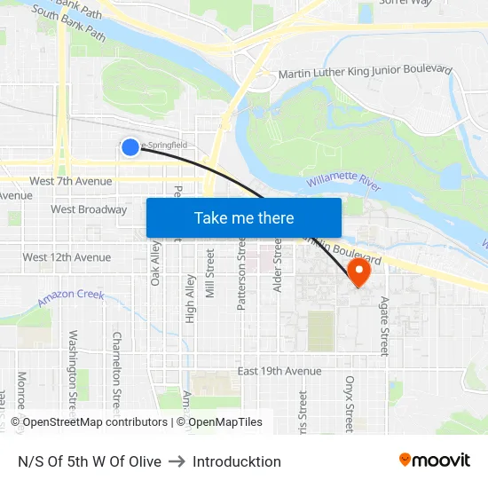 N/S Of 5th W Of Olive to Introducktion map