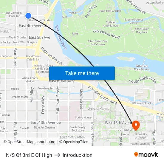 N/S Of 3rd E Of High to Introducktion map