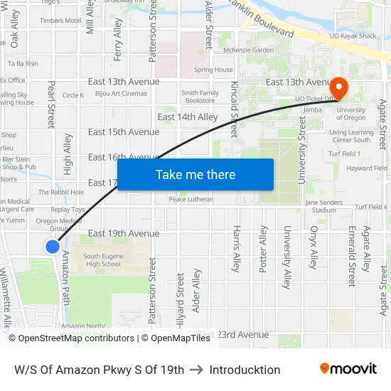 W/S Of Amazon Pkwy S Of 19th to Introducktion map