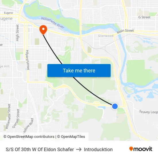 S/S Of 30th W Of Eldon Schafer to Introducktion map