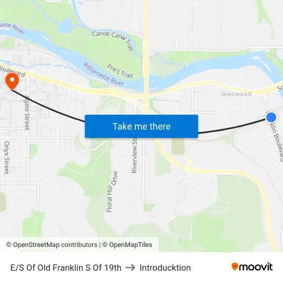E/S Of Old Franklin S Of 19th to Introducktion map