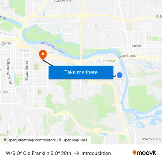 W/S Of Old Franklin S Of 20th to Introducktion map