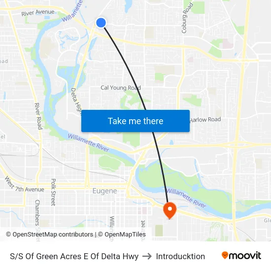 S/S Of Green Acres E Of Delta Hwy to Introducktion map