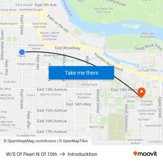 W/S Of Pearl N Of 10th to Introducktion map
